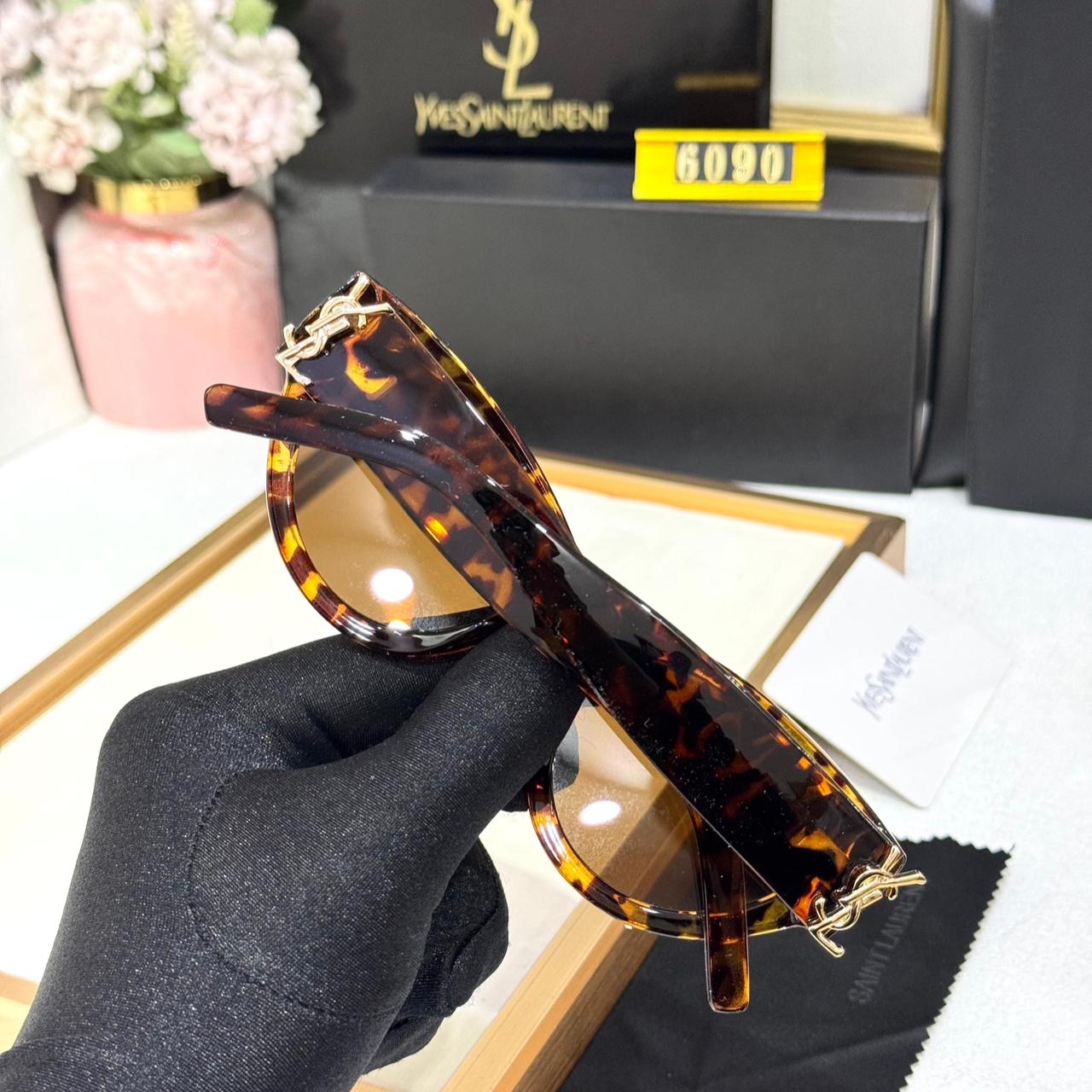 WhatsApp Image 2026-01-09 at 6.09.27 PM YSL Tortoiseshell Cat-Eye Sunglasses
