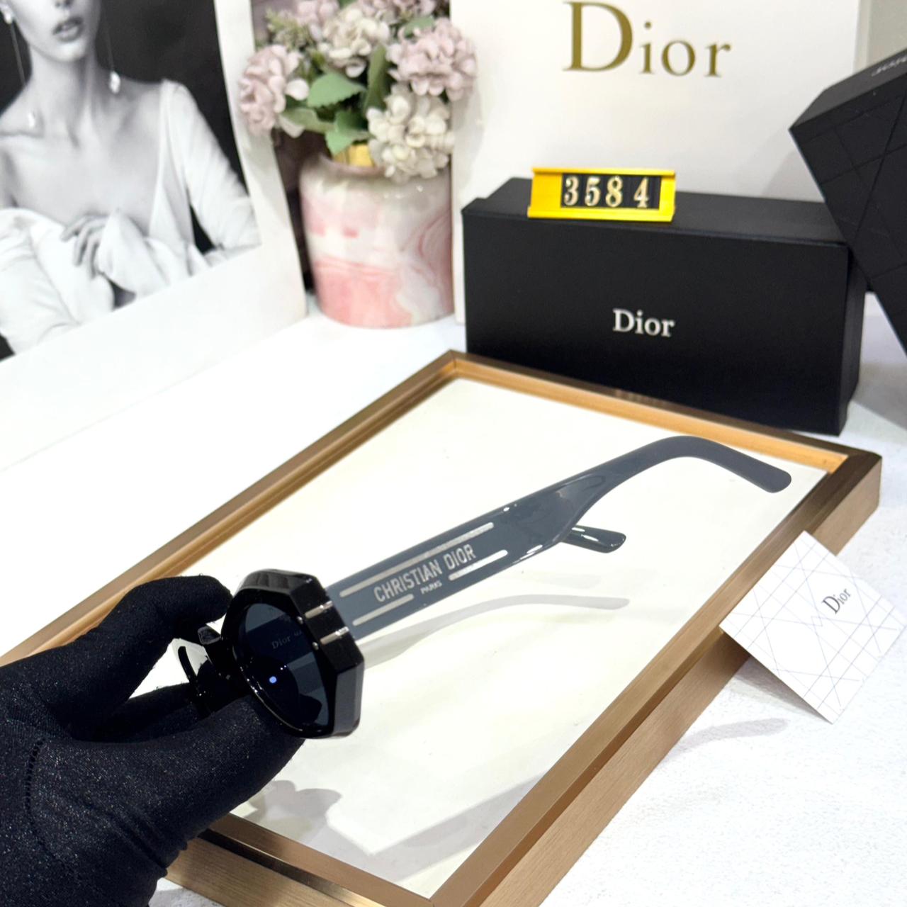 WhatsApp Image 2026-01-09 at 7.14.37 PM (1) Dior Blue grey Square Women Sunglasses