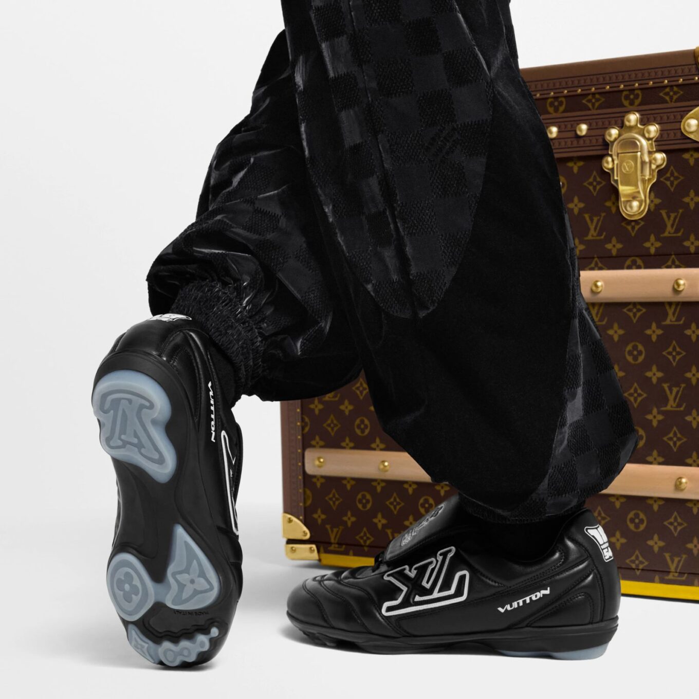 WhatsApp Image 2026-02-06 at 2.56.46 PM Louis Vuitton Footprint Soccer Black Sneaker