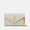 YSL White Envelope Sling Bag (With Box)
