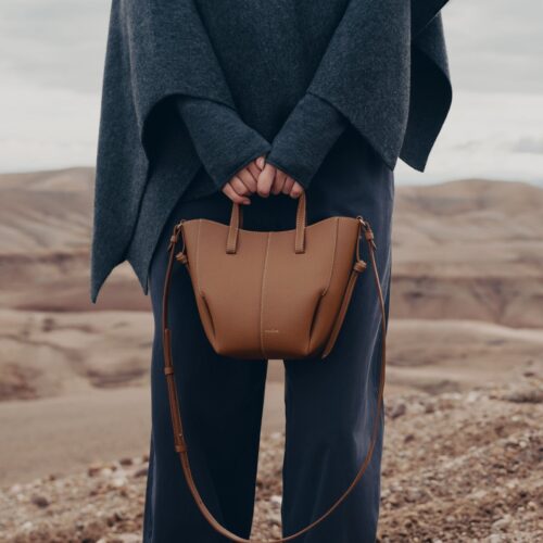WhatsApp Image 2026-05-18 at 11.14.54 PM Polene Cyme Nano Camel Color Tote Bag