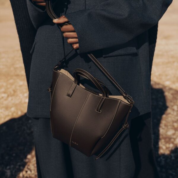 WhatsApp Image 2026-05-19 at 1.57.13 AM Polene Cyme Nano Ebony Color Tote Bag