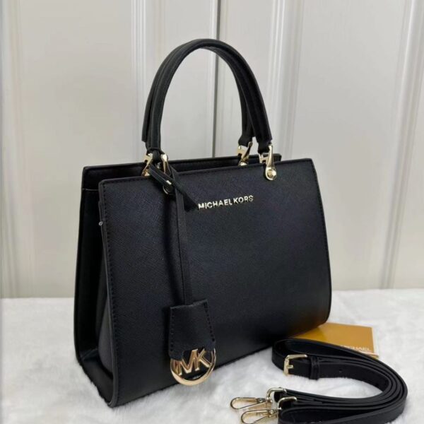 WhatsApp Image 2026-05-20 at 1.16.56 AM Michael Kors Marilyn Saffiano Black Handbag