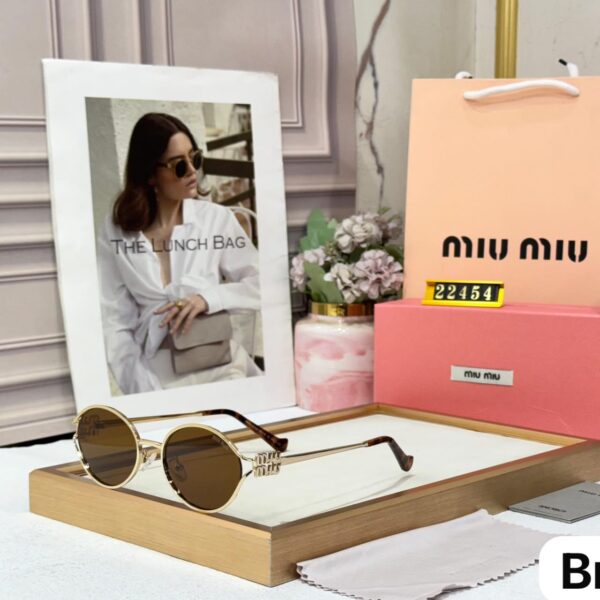 WhatsApp Image 2026-05-22 at 4.20.43 PM Miu Miu Oval Brown Sunglass For Women