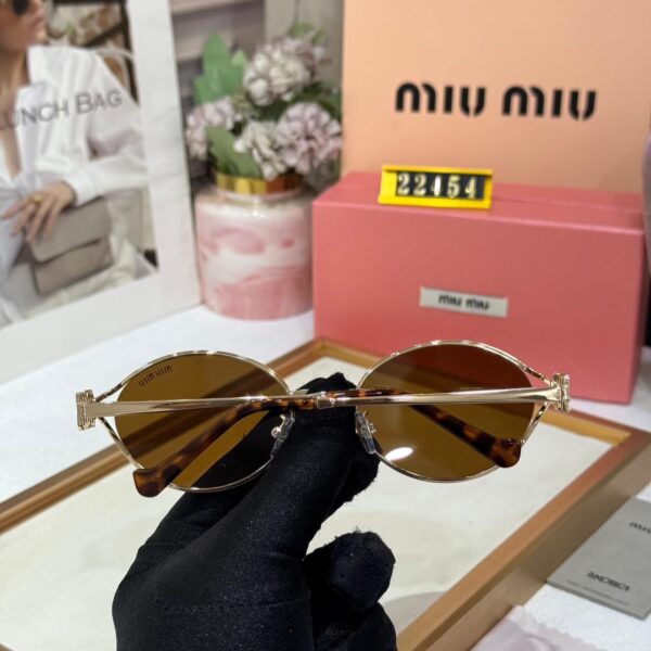 WhatsApp Image 2026-05-22 at 4.20.44 PM Miu Miu Oval Brown Sunglass For Women