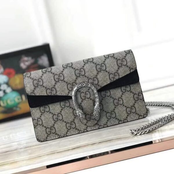 WhatsApp Image 2026-05-25 at 6.55.36 PM Gucci Dionysus Khaki Black Mini Sling Bag (With box)