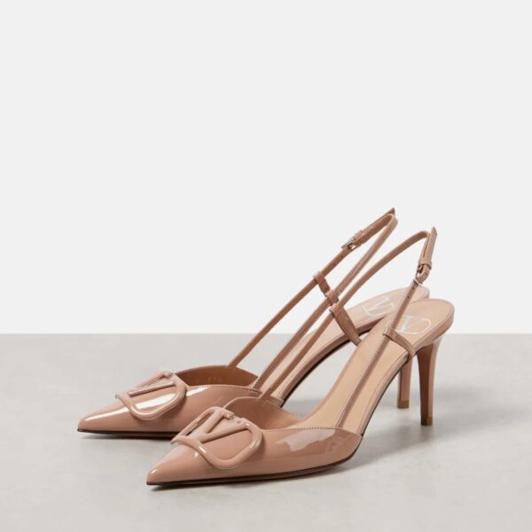 WhatsApp Image 2026-05-26 at 5.43.59 PM Valentino Vlogo Apricot Glossy Slingback Heel