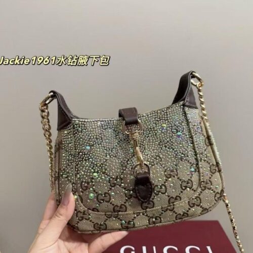 WhatsApp Image 2026-05-30 at 7.59.13 PM Gucci Jackie Notte Crystal Embellished Small Premiu Shoulder Bag (With Double box)