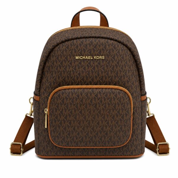 WhatsApp Image 2026-05-30 at 8.31.09 PM Michael Kors Signature Coffee Brown Backpack