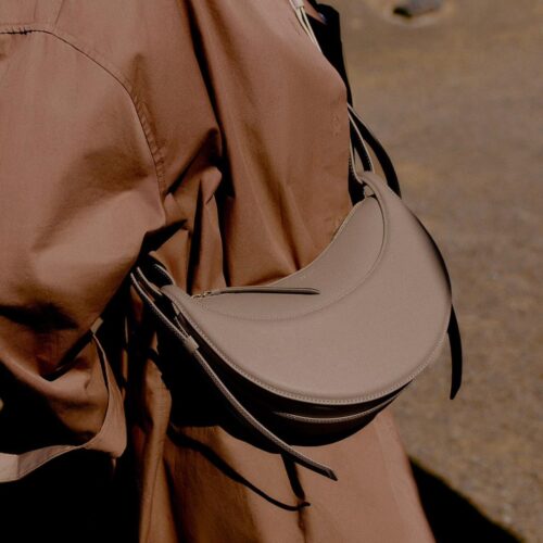 WhatsApp Image 2026-05-31 at 1.14.11 AM Polene Numero Dix Taupe Shoulder Bag (With Box)