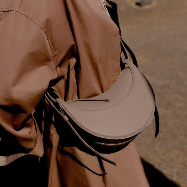 WhatsApp Image 2026-05-31 at 1.14.11 AM Polene Numero Dix Taupe Shoulder Bag (With Box)