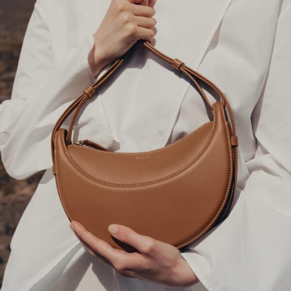 WhatsApp Image 2026-05-31 at 12.58.03 AM Polene Numero Dix Camel Color Shoulder Bag (With Box)