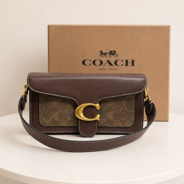 WhatsApp Image 2026-06-01 at 11.48.21 Coach Tabby 26 Dark Coffee Shoulder Bag (With Box)