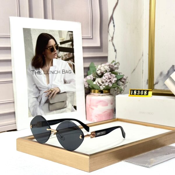 WhatsApp Image 2026-06-02 at 3.17.29 PM Jimmy Choo Rectangular Black Womens Sunglass