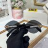 Jimmy Choo Rectangular Black Womens Sunglass