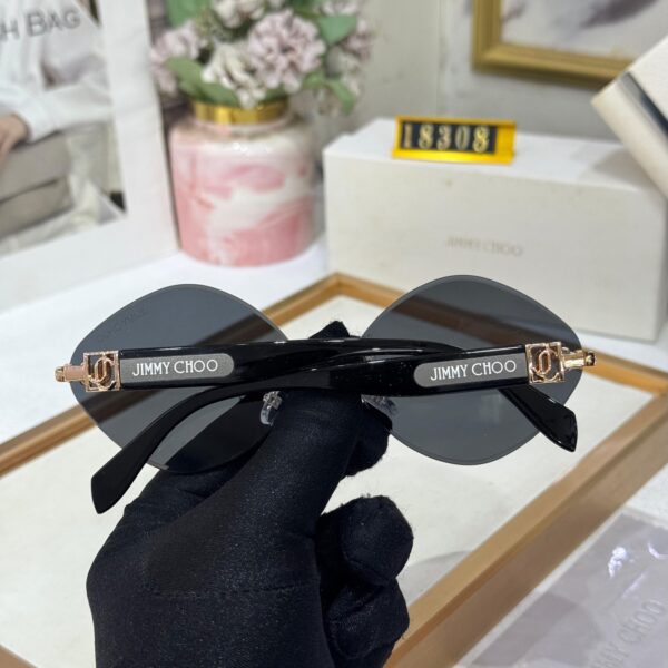 WhatsApp Image 2026-06-02 at 3.17.37 PM Jimmy Choo Rectangular Black Womens Sunglass