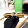 Bottega Veneta Brown Oval Women’s Sunglass