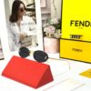 Fendi Crystal Oval Black UV Protected Women’s Sunglass
