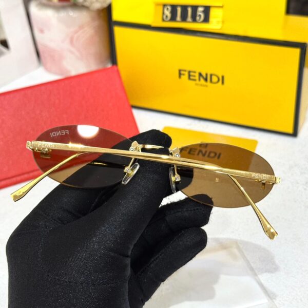 WhatsApp Image 2026-06-02 at 3.26.26 PM (2) Fendi Crystal Oval Brown UV Protected Women’s Sunglass