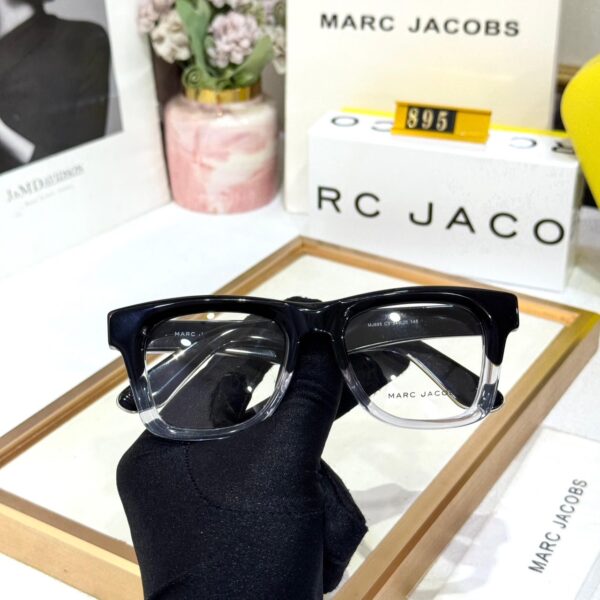 WhatsApp Image 2026-06-02 at 3.35.53 PM Marc Jacobs Black & Transparent Acetate Mens Eyeglass