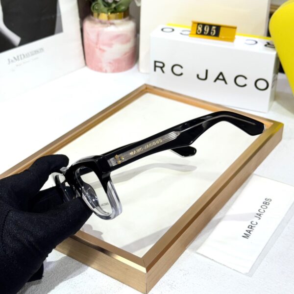 WhatsApp Image 2026-06-02 at 3.35.54 PM Marc Jacobs Black & Transparent Acetate Mens Eyeglass
