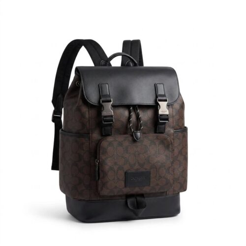 WhatsApp Image 2026-06-02 at 4.11.10 PM Coach Rivington Coffee Black Backpack