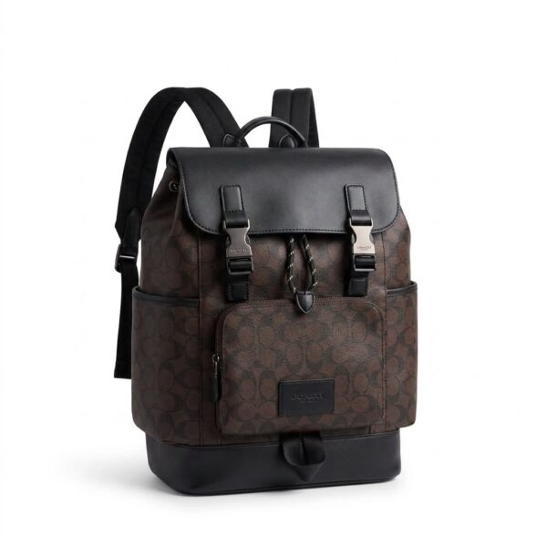 WhatsApp Image 2026-06-02 at 4.11.10 PM Coach Rivington Coffee Black Backpack