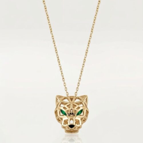 WhatsApp Image 2026-06-03 at 6.56.15 PM Cartier Panther Golden Pendant Necklace